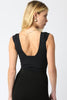 Casual Hangout Knit Top-Black