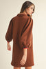 In the Details Dress-Brown