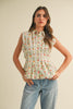 Cheers to You Peplum Top-Ivory