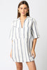 Jules Stripe Shirt Dress