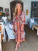 Autumn Wind Midi Dress