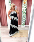 Lace Harmony Maxi Dress