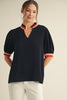Summer Chill Top-Black