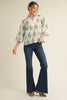 Perfect Timing Floral Top-Off White