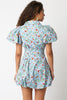 Capri Villa Floral Dress