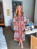 Autumn Wind Midi Dress