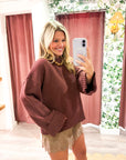 Unhurried Oversized Sweater-Coco