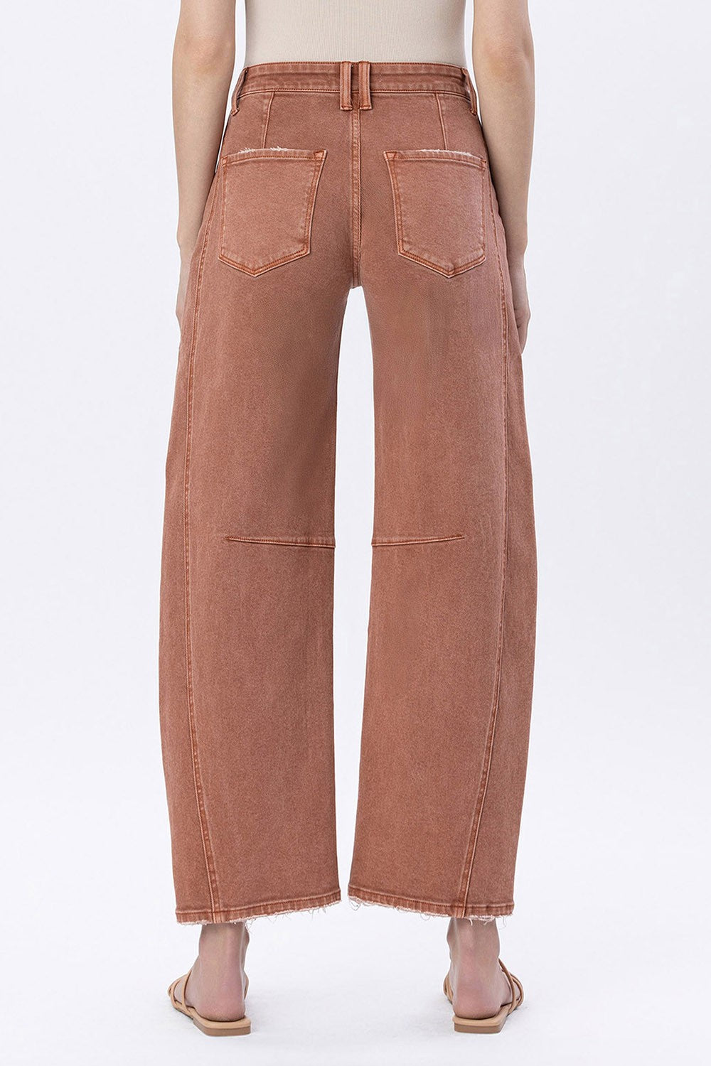 Twist and Turn Barrel Jeans