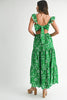 Veranda Views Eyelet Midi Dress-Kelly Green
