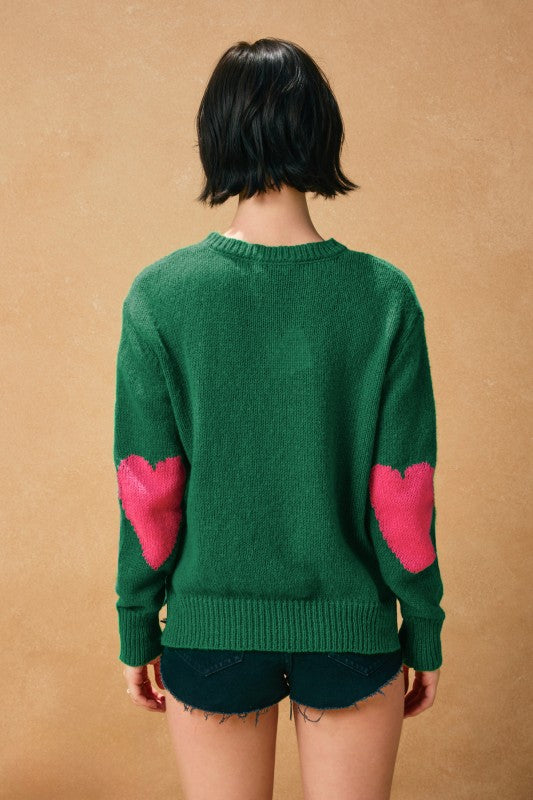 Broken Heart Relaxed Sweater