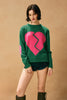 Broken Heart Relaxed Sweater