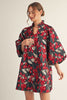 Like a Dream Jacquard Dress-Black