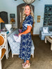 Sunday Social Embroidered Midi Dress