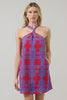 Rory Floral Halter Mini Dress