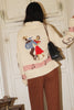 Jump and Jive Zip-up Sweater