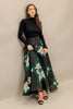 Vineyard Verse Floral Maxi Skirt