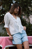Back to Chic Top-White