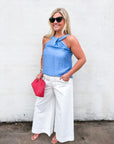 Oceanfront Halter Neck Top