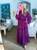 Turma Floral Tiered Maxi Dress