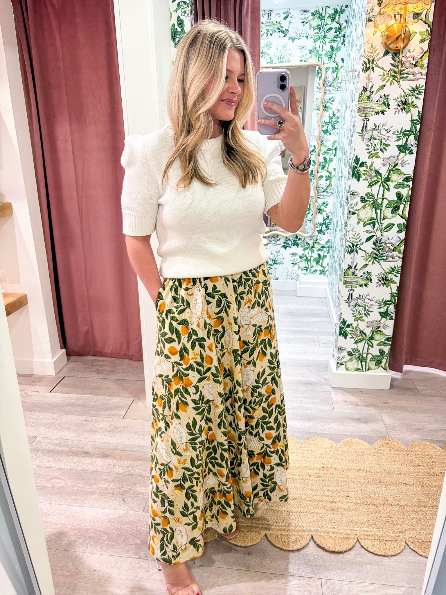Playa Del Carmen Maxi Skirt