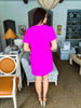 Great Time Mini Dress- Magenta