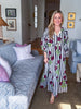 Wine & Whimsy Midi Dress