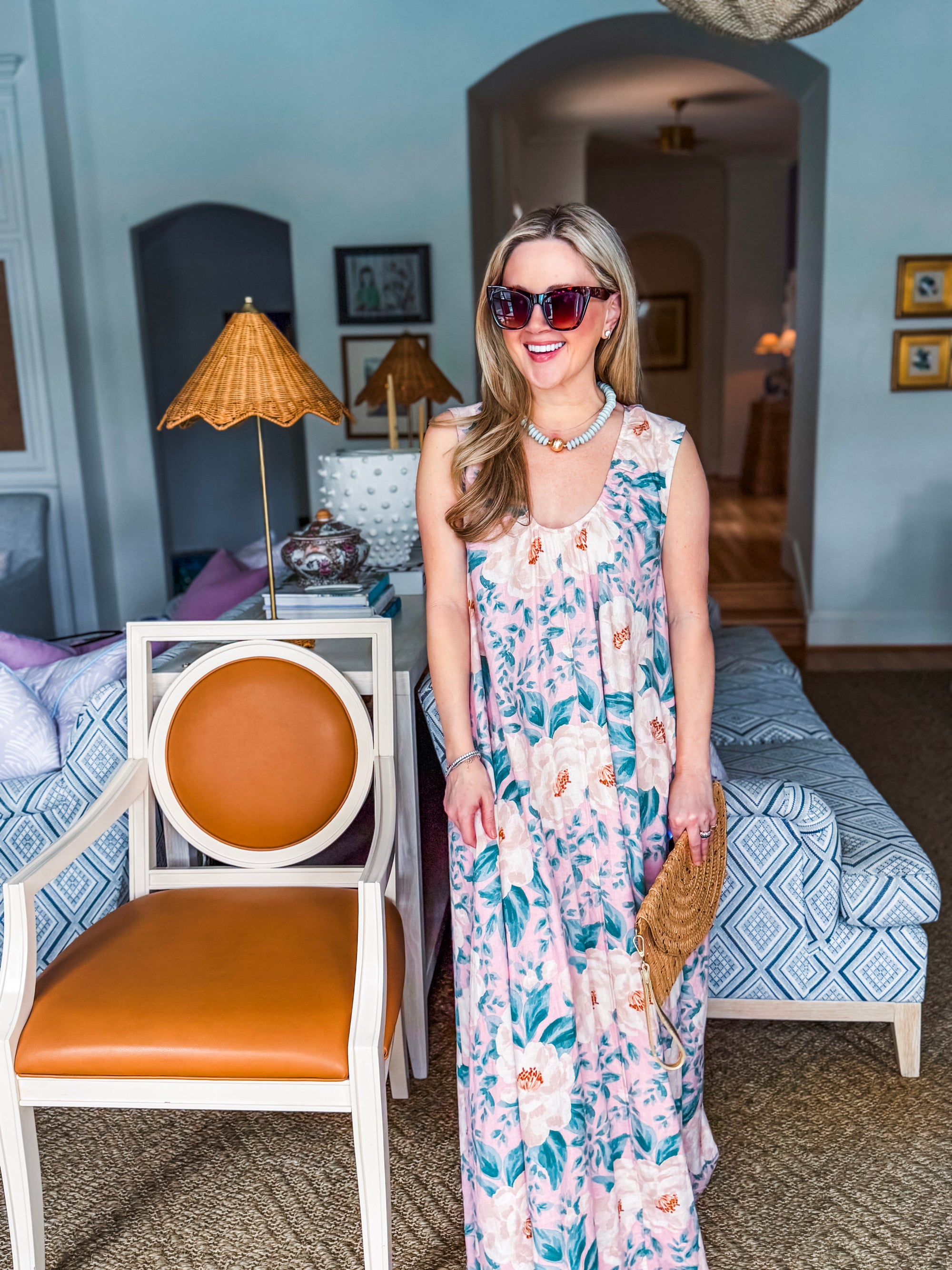 Edith Floral Maxi Dress