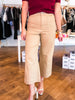 Soft Wide Leg Pants- Taupe