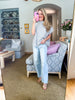 Cozy Cuddles Sweater-Light Gray