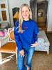 Nantucket Days Lobster Sweatshirt- Navy