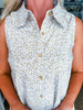 Honey Bee Floral Mini Dress