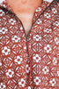Fall Flowers Textured Mini Dress
