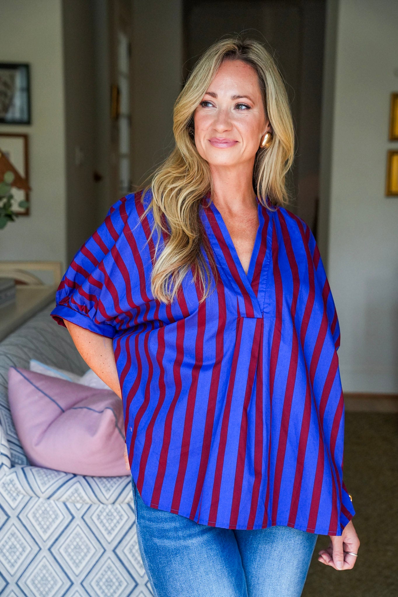 Run Around Oversized Top