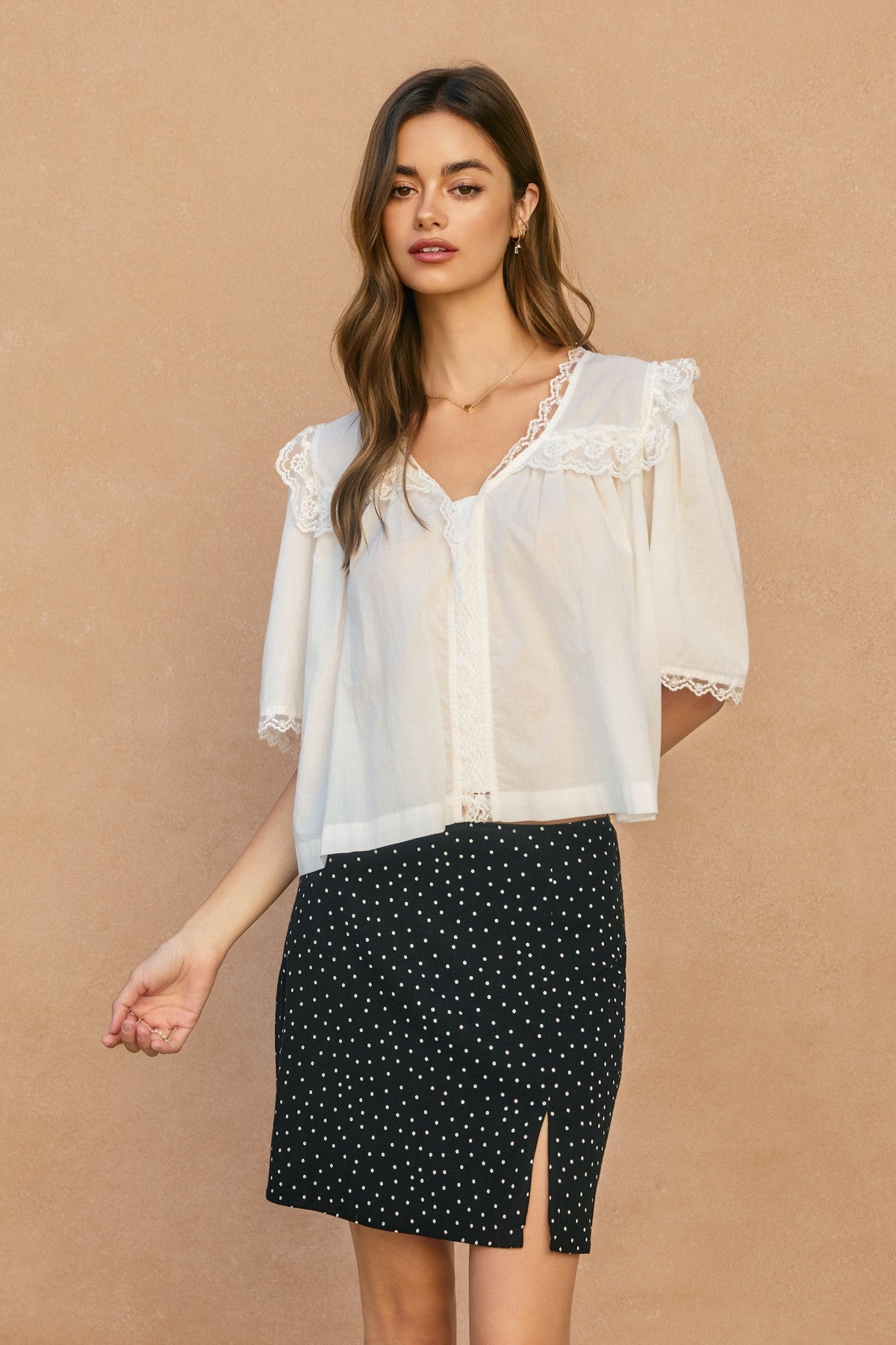 Pure Thread Lace Top