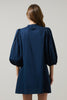 Change of Season Dress-Navy