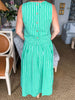 Sayulita Shores Midi Skirt-Green