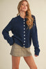 Cozy Nights Cardigan-Midnight Navy