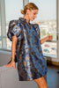 Blooming Personality Jacquard Dress