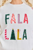 Holiday Falala Embroidered Sweater