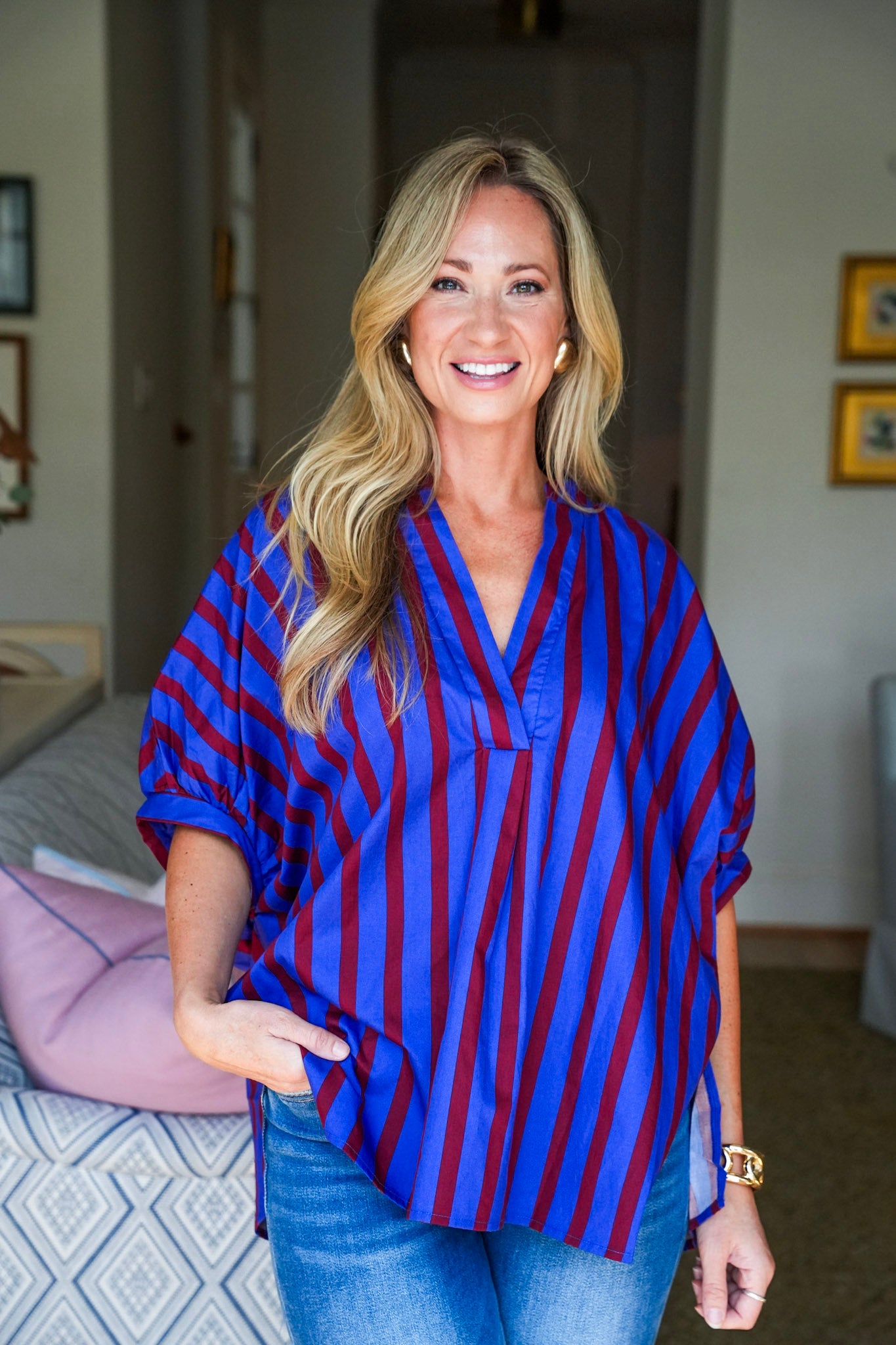 Run Around Oversized Top