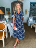 Sunday Social Embroidered Midi Dress