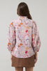 Hendry Floral Button Up Top