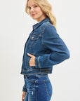 Basic Fitted  Denim Jacket