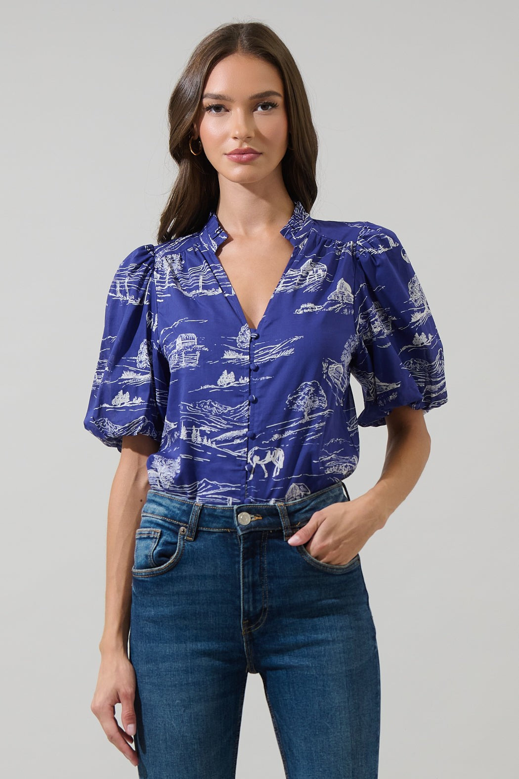 Town Square Toile Top