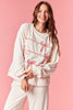 Peppermint Twist Bow Sweatshirt