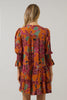 Marven Floral Shift Mini Dress