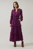 Turma Floral Tiered Maxi Dress