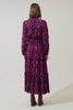Turma Floral Tiered Maxi Dress
