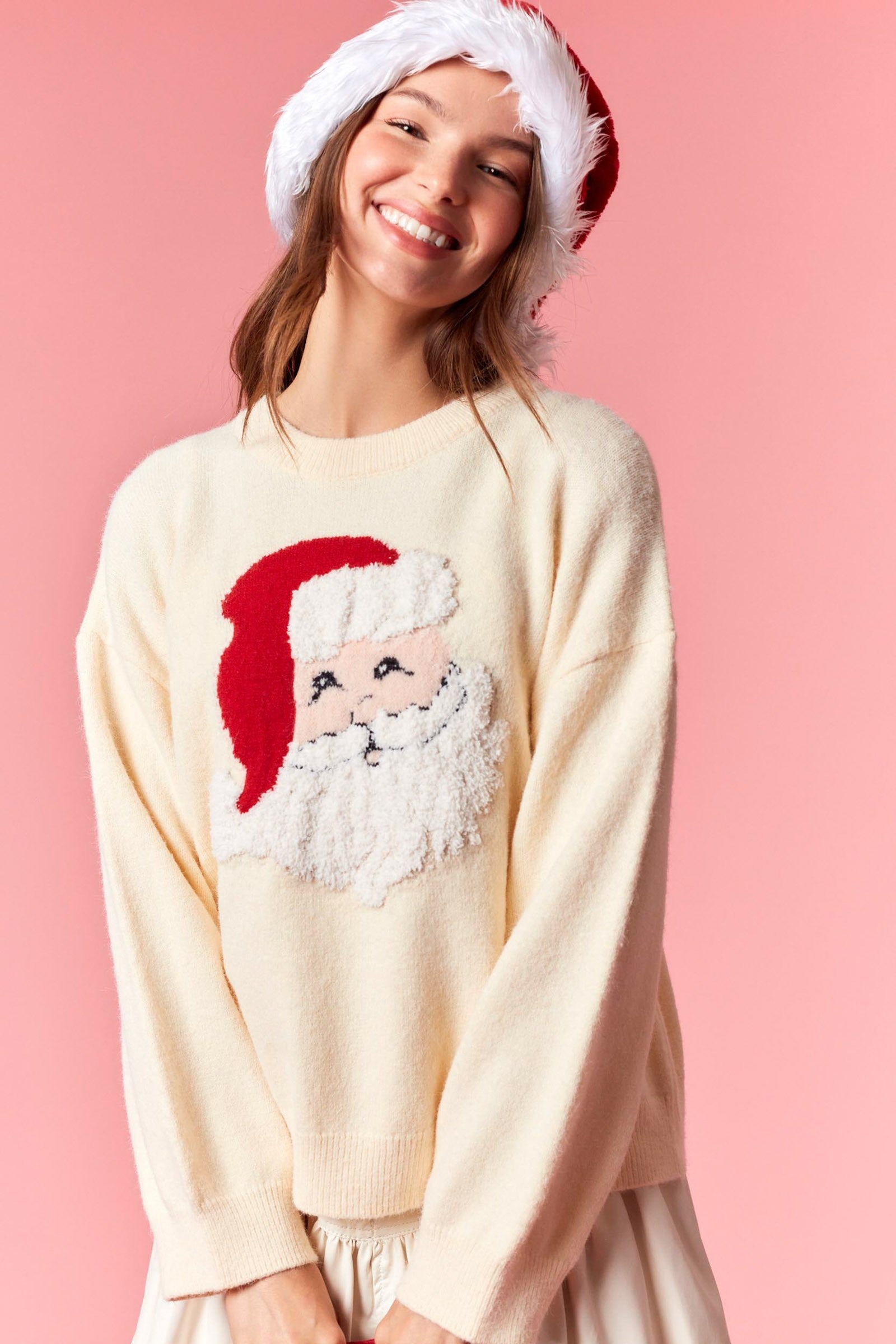 Jolly Guy Santa Claus Sweater