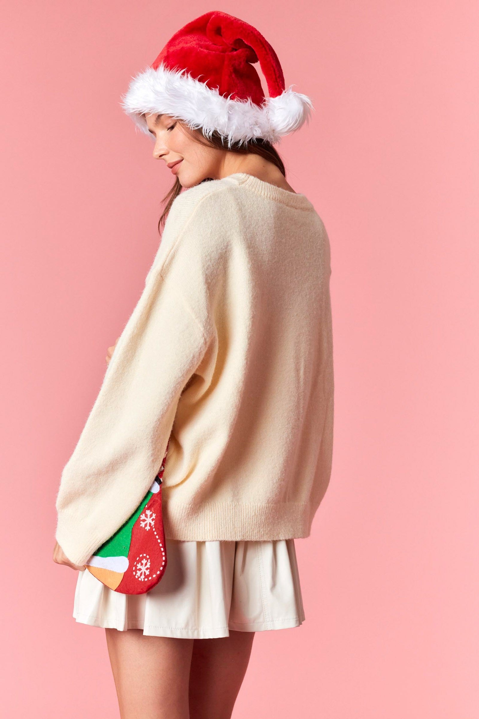 Jolly Guy Santa Claus Sweater